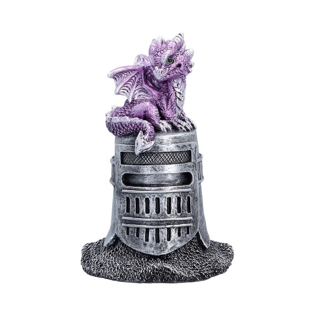 Purple Dragon on Knight Helmet 12.7cm U7595B26