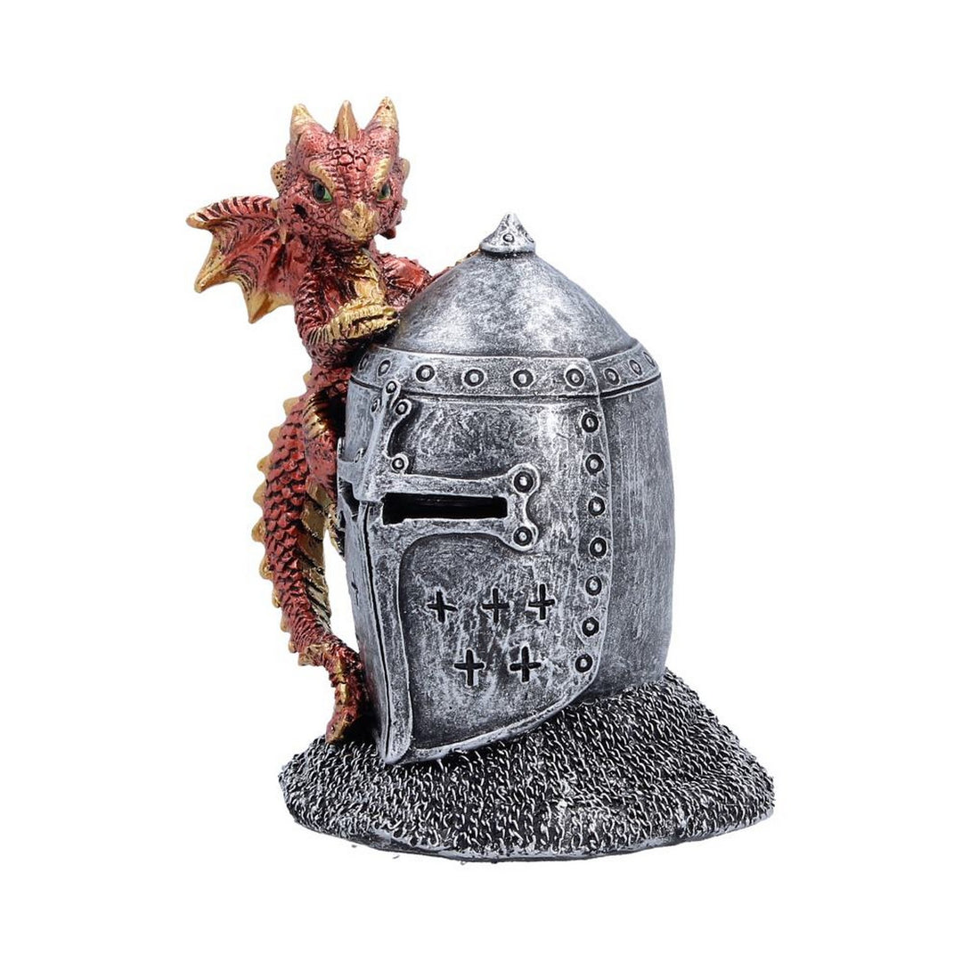 Red Dragon on Knight Helmet 12.3cm U7596B26