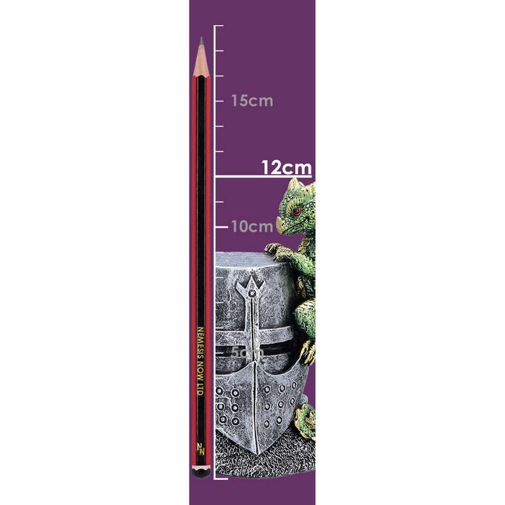 Green Dragon on Knight Helmet 12cm U7597B26