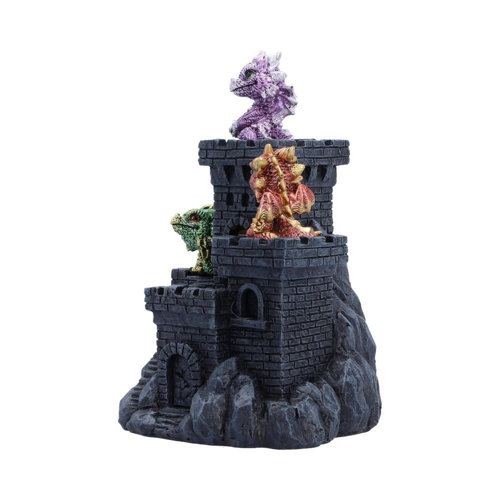 Dragonlings Keep LED Castle Display Piece 18cm U7598B26