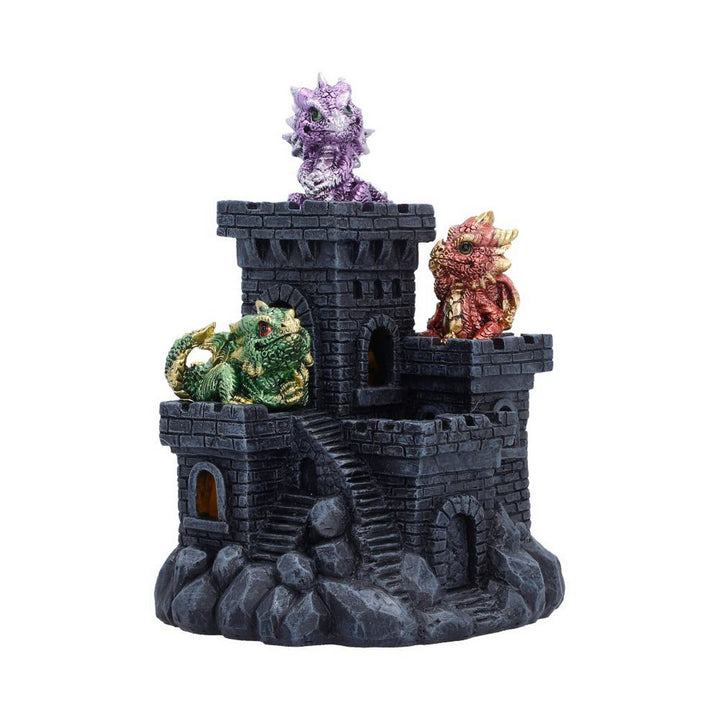 Dragonlings Keep LED Castle Display Piece 18cm U7598B26