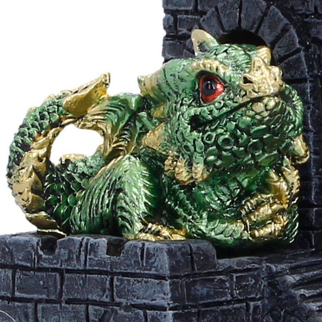 Dragonlings Keep LED Castle Display Piece 18cm U7598B26