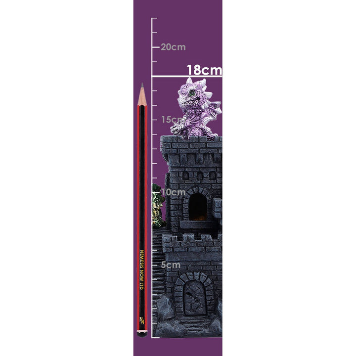 Dragonlings Keep LED Castle Display Piece 18cm U7598B26