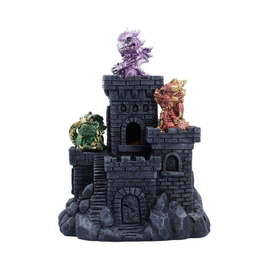 Dragonlings Keep LED Castle Display Piece 18cm U7598B26
