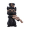 Steampunk Black Cat Playing Violin Figurine 10cm U7603B26