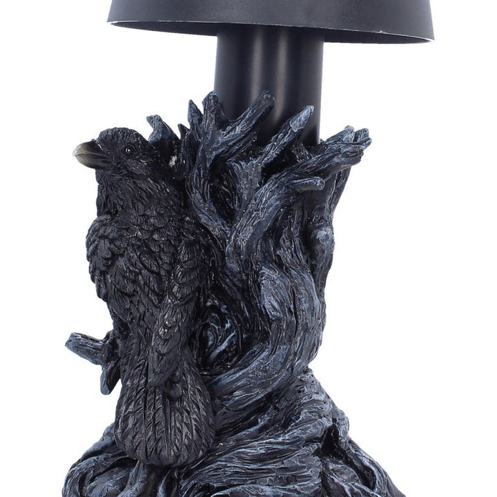 Gothic Raven LED Lamp 25cm U7606B26
