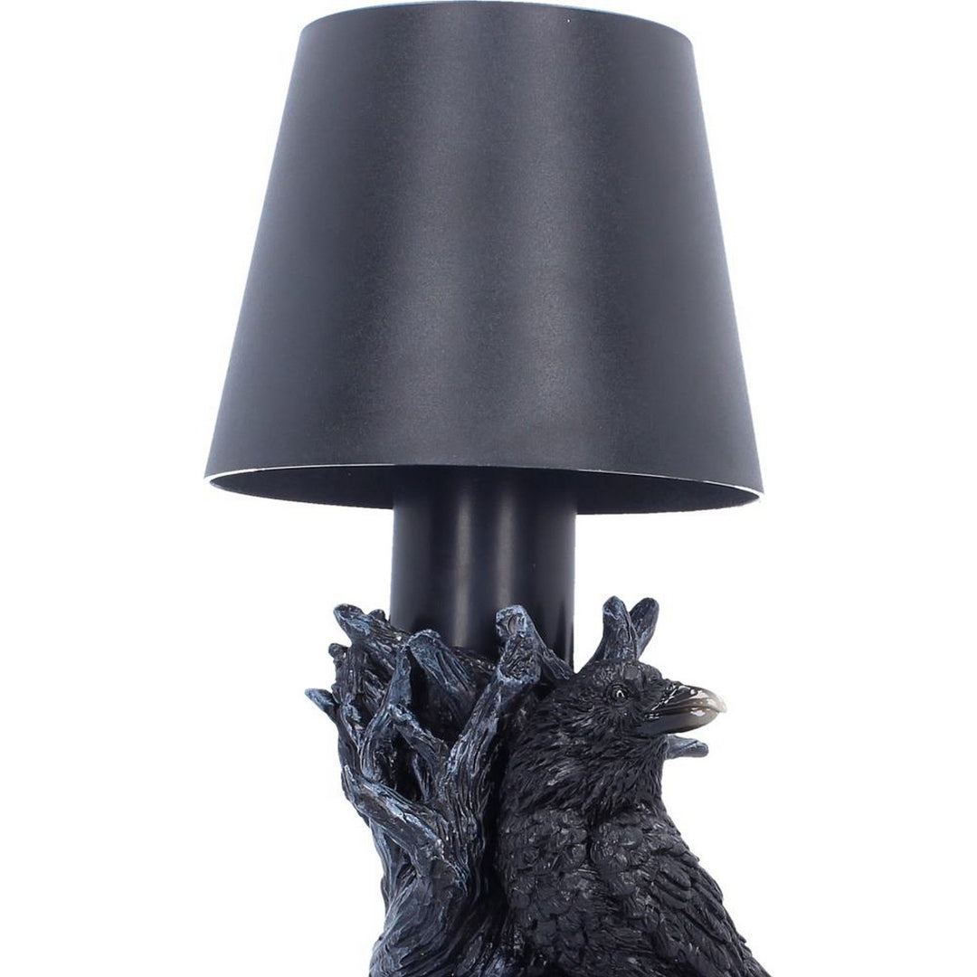 Gothic Raven LED Lamp 25cm U7606B26
