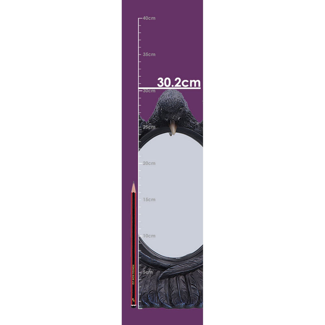 Raven Standing/Wall Hanging Mirror 30.2cm U7607B26