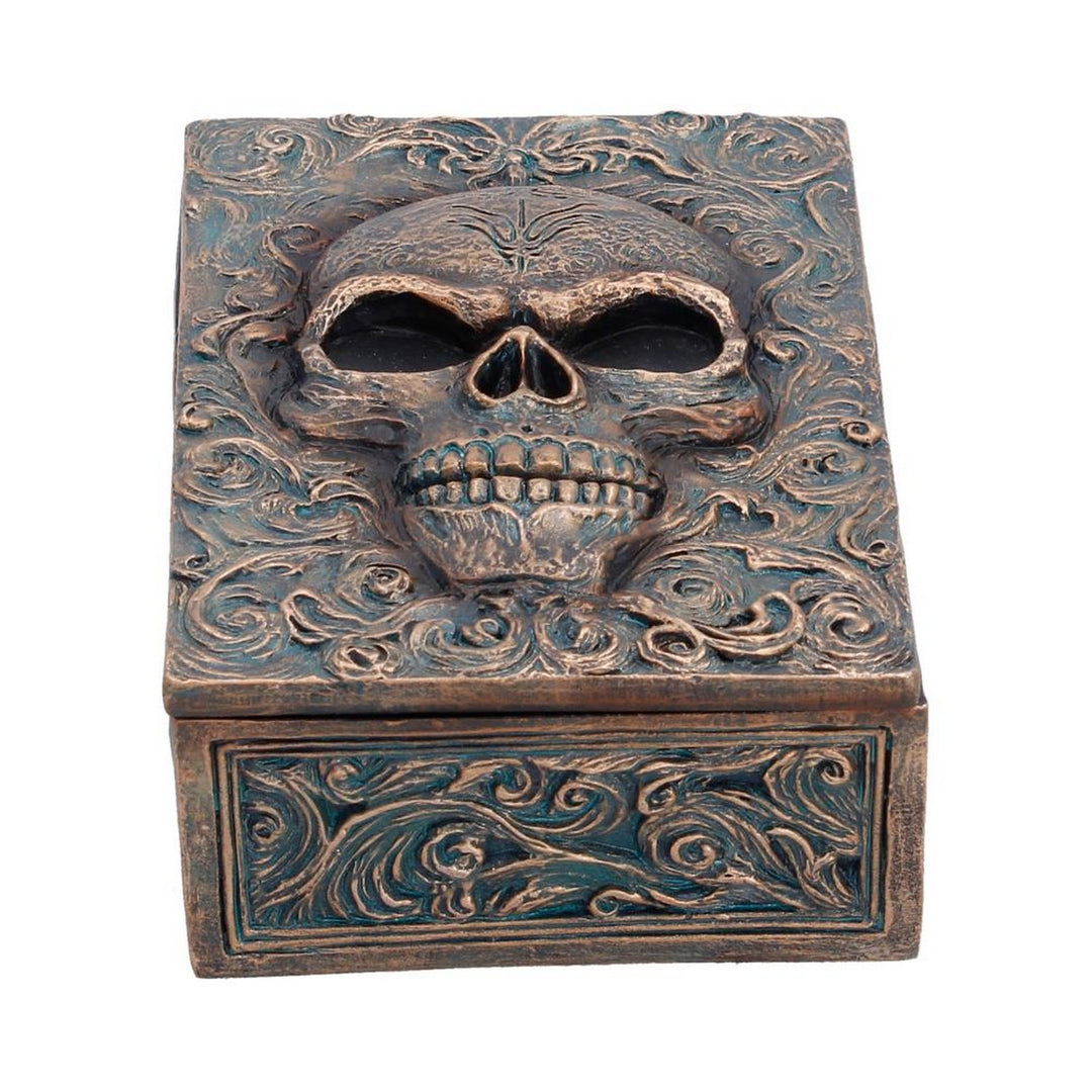 Skull Treasured Remains Box 5.6cm U7609B26