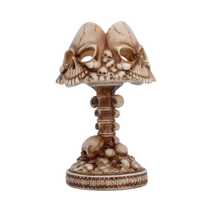 Gothic Skull Lamp Bone 22.6cm U7611B26