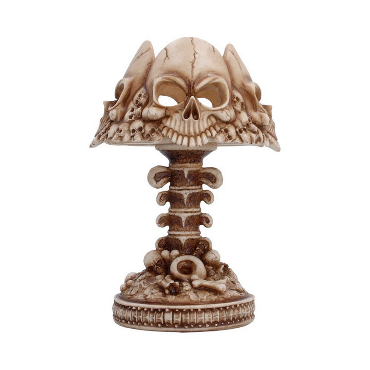 Gothic Skull Lamp Bone 22.6cm U7611B26