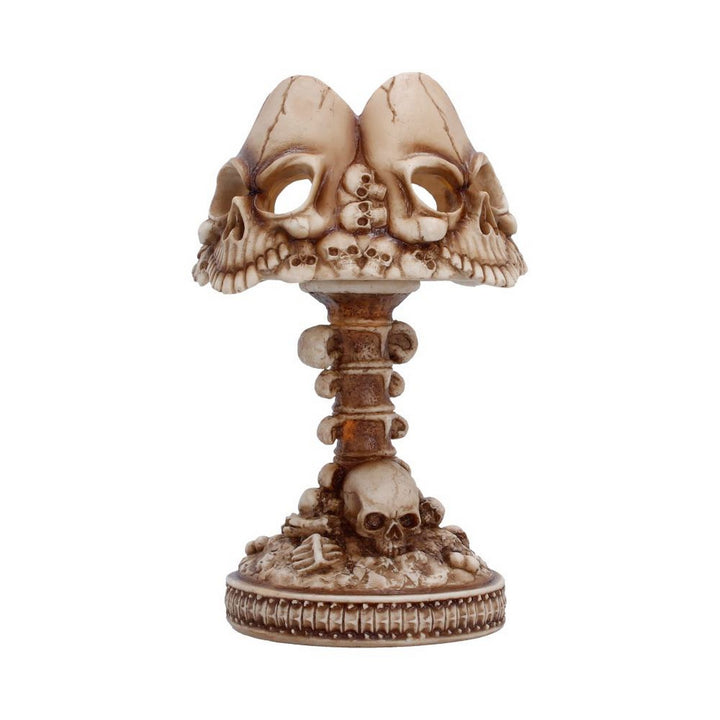 Gothic Skull Lamp Bone 22.6cm U7611B26
