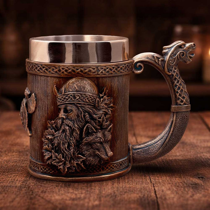 Viking Ship Tankard 11.7cm U7614B26