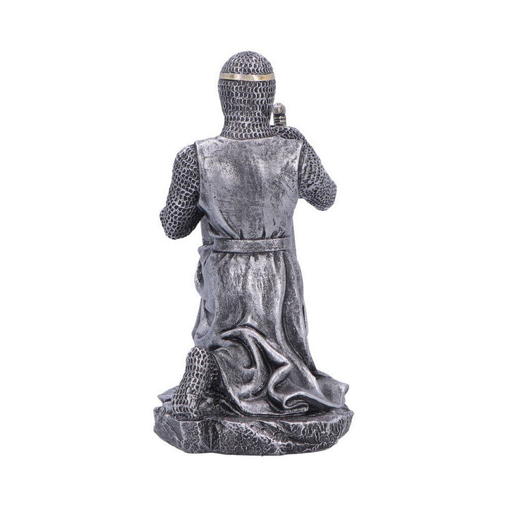 Medieval Soldier Pledge Figurine 15.1cm U7619B26