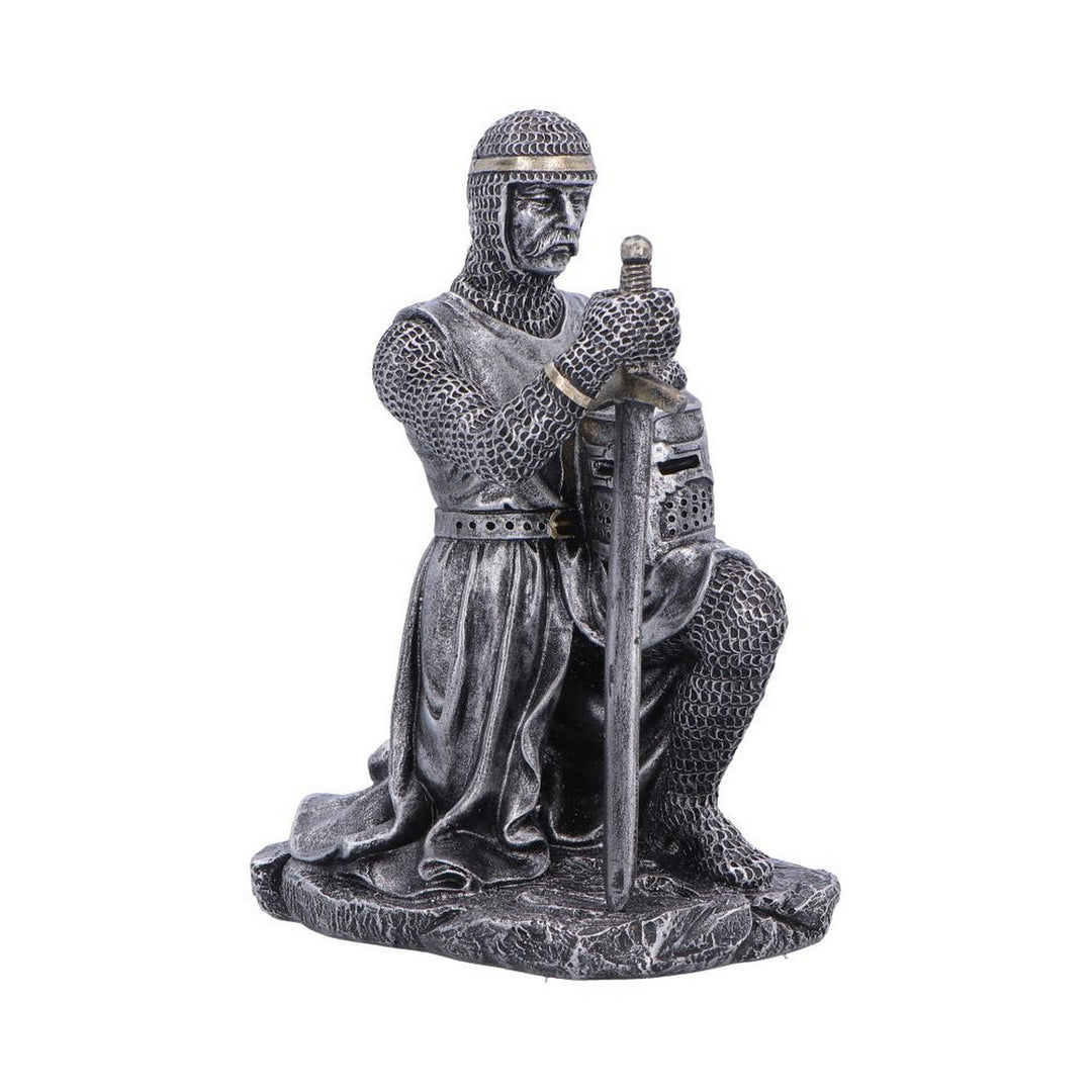Medieval Soldier Pledge Figurine 15.1cm U7619B26