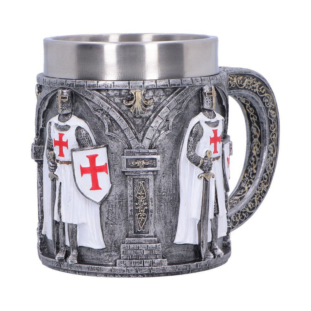 Medieval White Knight Tankard (Small) 11.9cm U7620B26