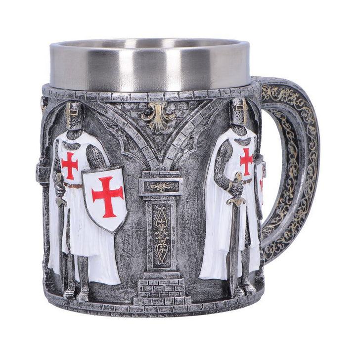 Medieval White Knight Tankard (Small) 11.9cm U7620B26