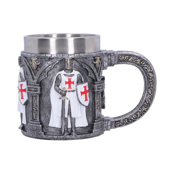 Medieval White Knight Tankard (Small) 11.9cm U7620B26