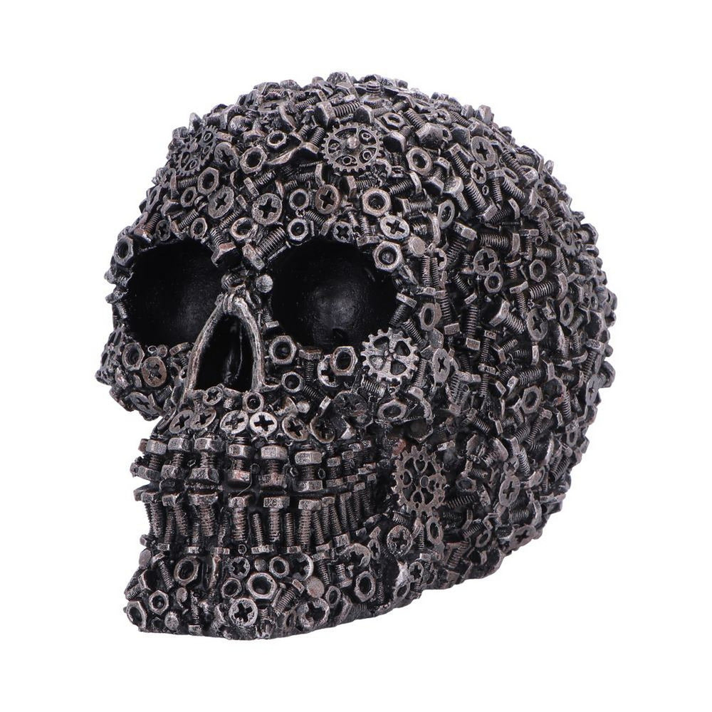 Screwed Skull Figurine 12cm U7621B26
