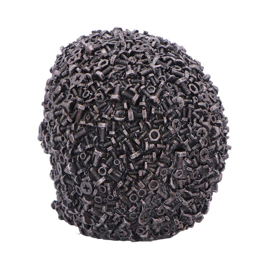Screwed Skull Figurine 12cm U7621B26