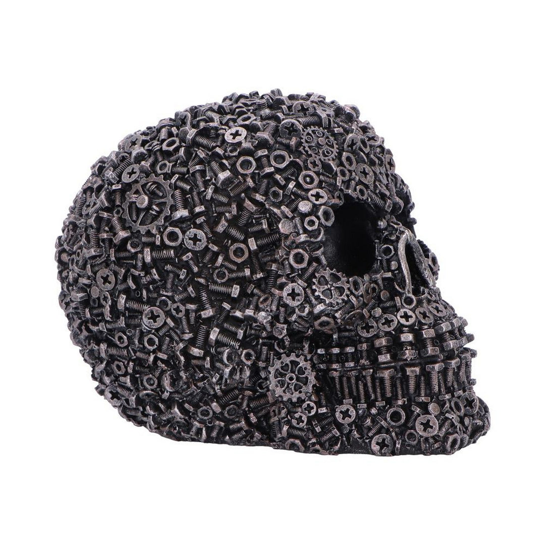 Screwed Skull Figurine 12cm U7621B26