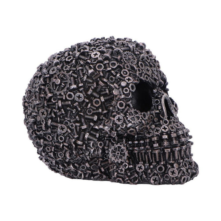 Screwed Skull Figurine 12cm U7621B26