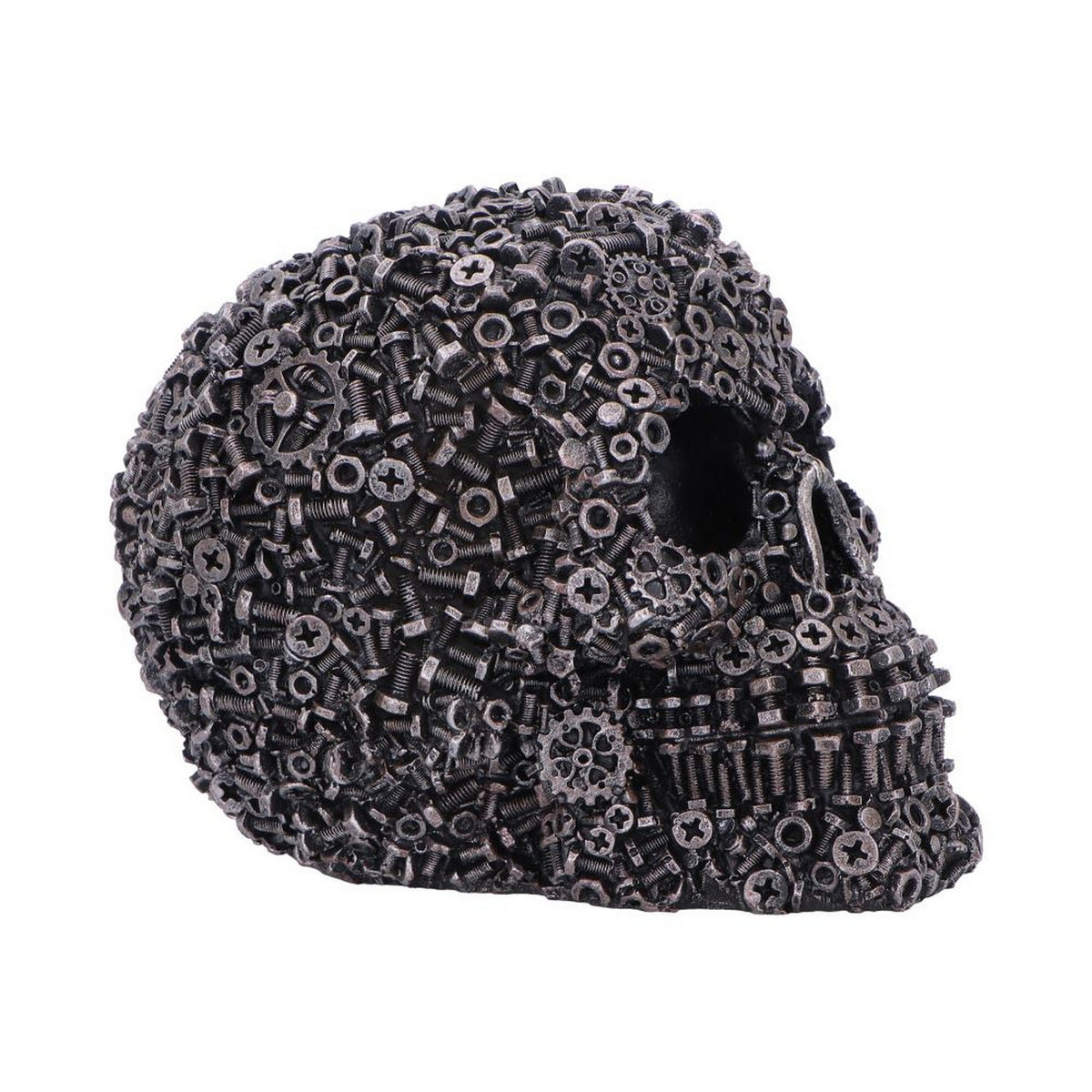 Screwed Skull Figurine 12cm U7621B26