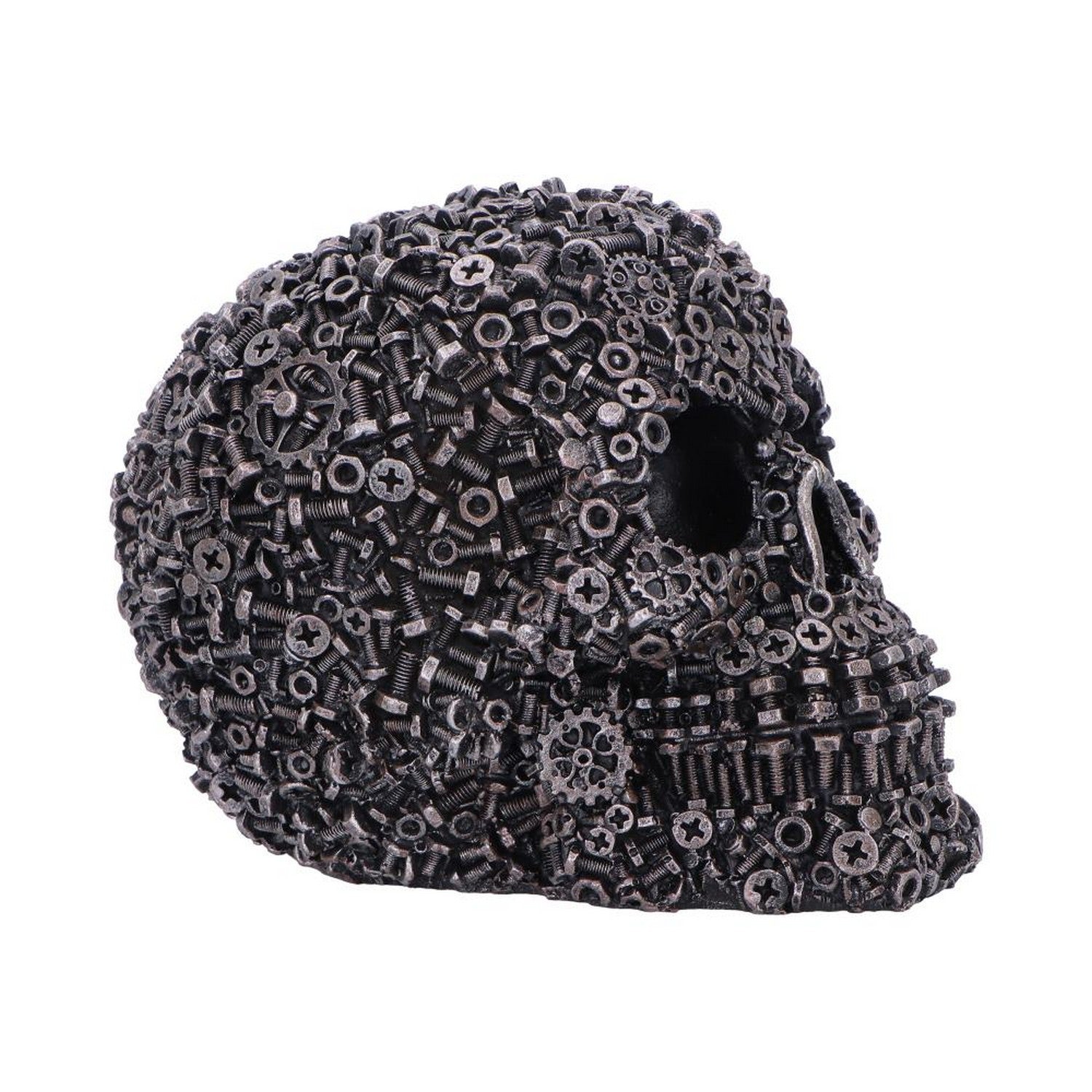 Screwed Skull Figurine 12cm U7621B26