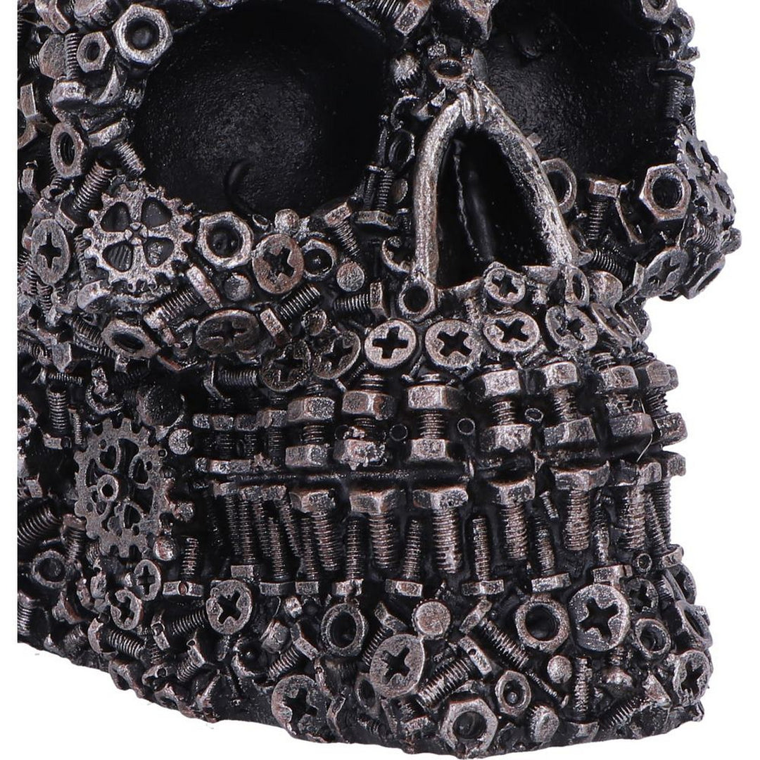 Screwed Skull Figurine 12cm U7621B26