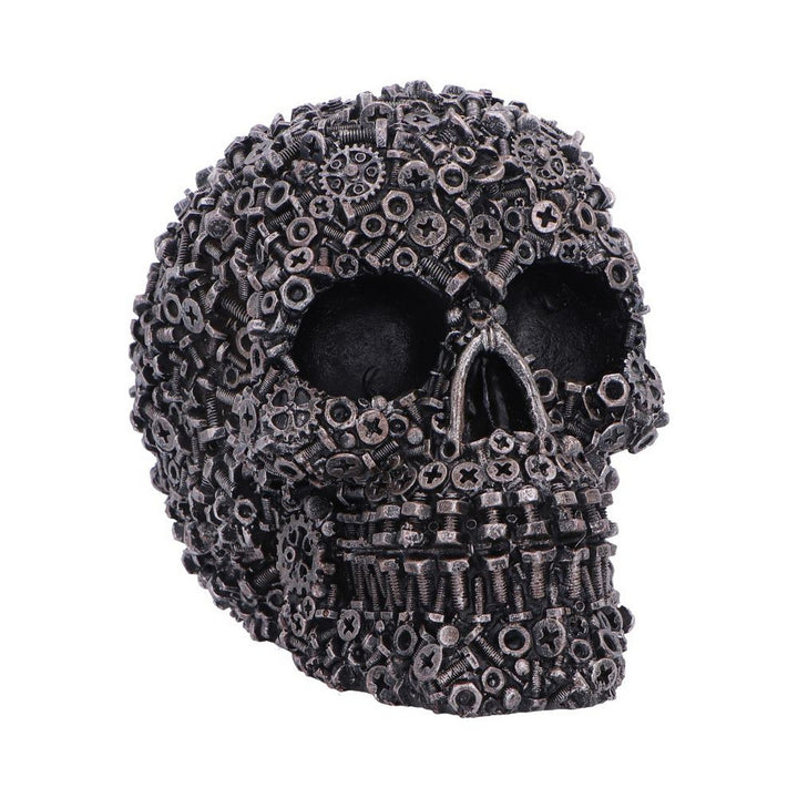 Screwed Skull Figurine 12cm U7621B26