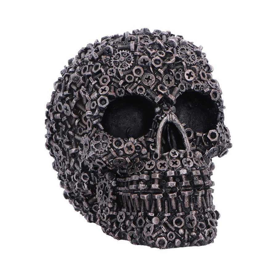 Screwed Skull Figurine 12cm U7621B26