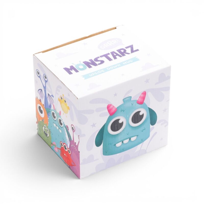 Monstarz Monster Blue Upside Down Ceramic Shaped Mug UMUG04
