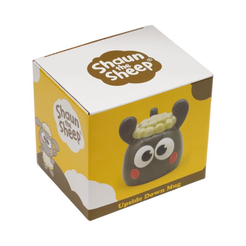 Kawaii Cute Shaun the Sheep Upside Down Ceramic Shaped Mug UMUG19