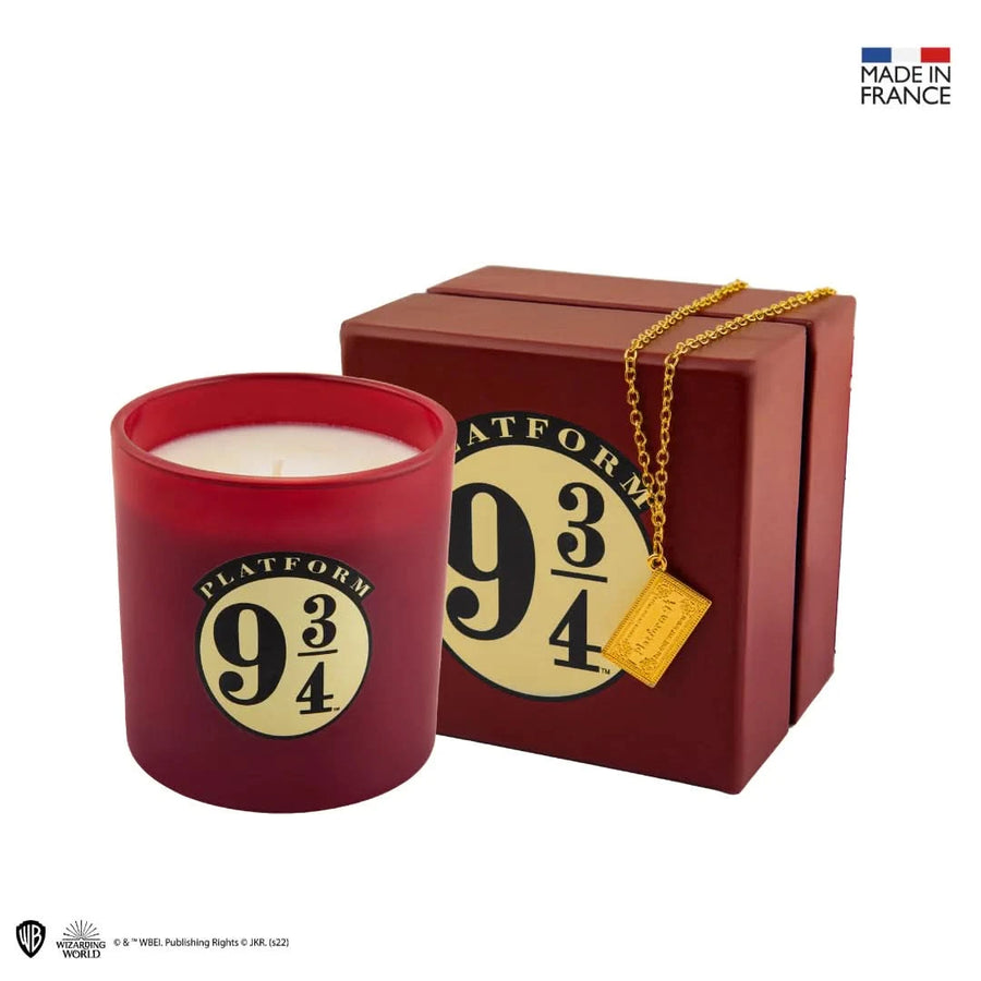 Platform 9_ Scented Candle With Necklace CR2157
