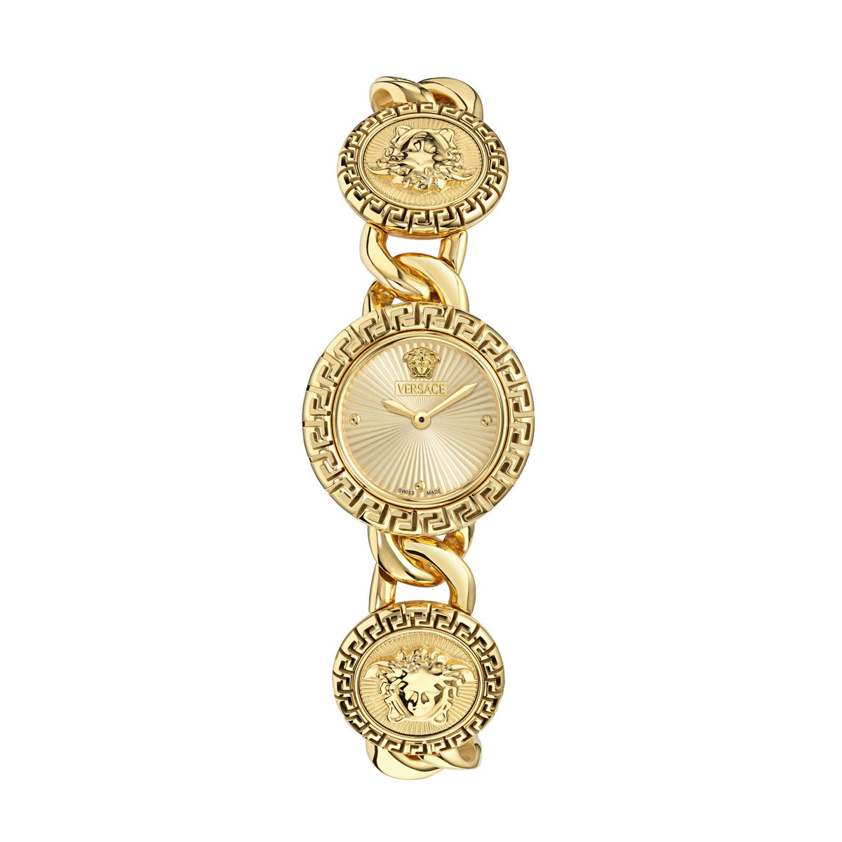 Versace Women’s Elegant 38 mm Diamond Accent Watch VE0Q00425