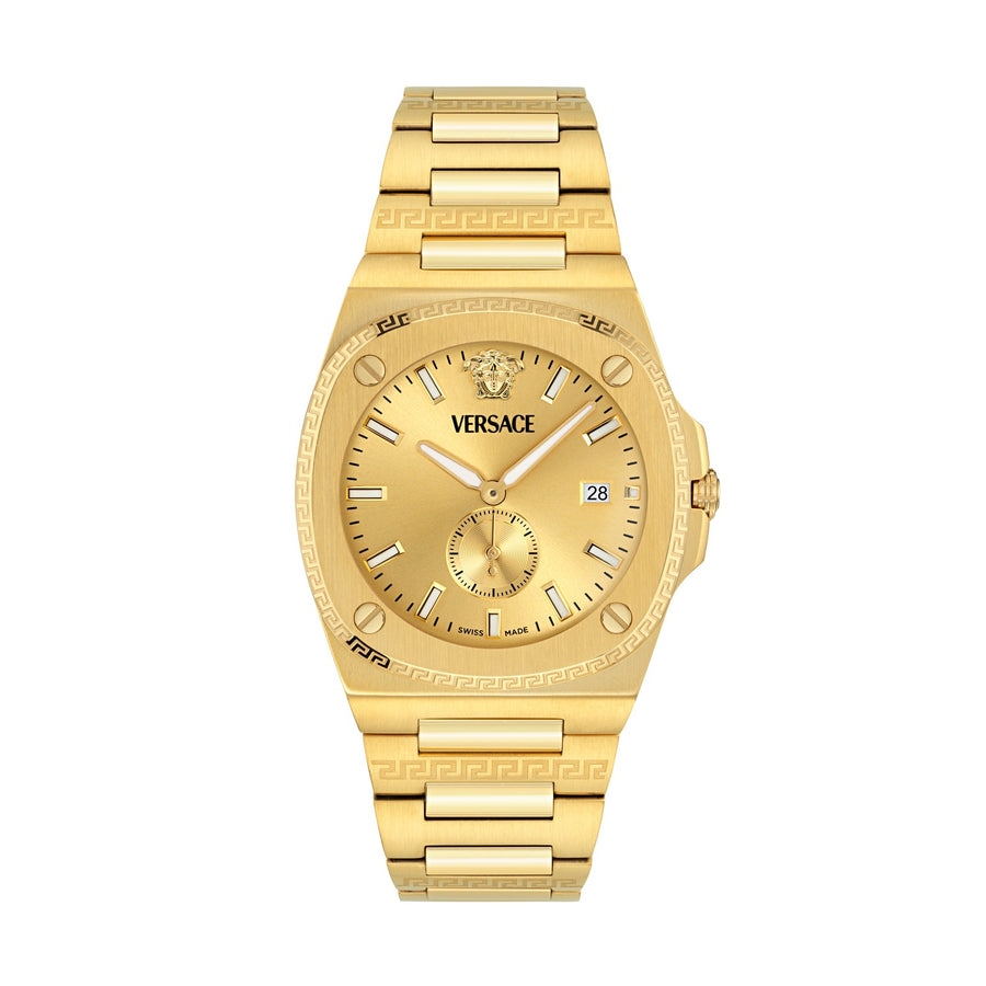 Versace Women’s Slim Dive 40 mm Silver Dial Bracelet Watch VE0V00525