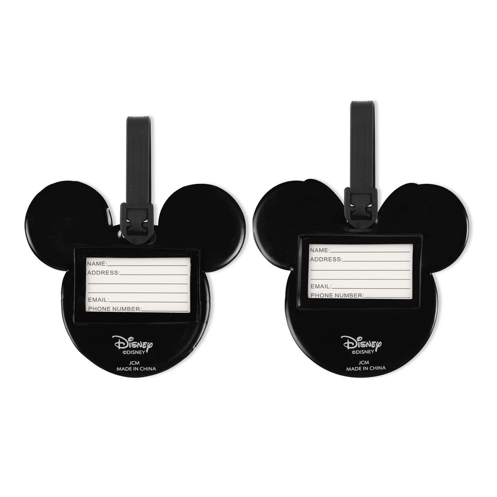 Disney Mickey & Minnie 2 Pcs Rubber Luggage Tag Red Set VT700349L.PH