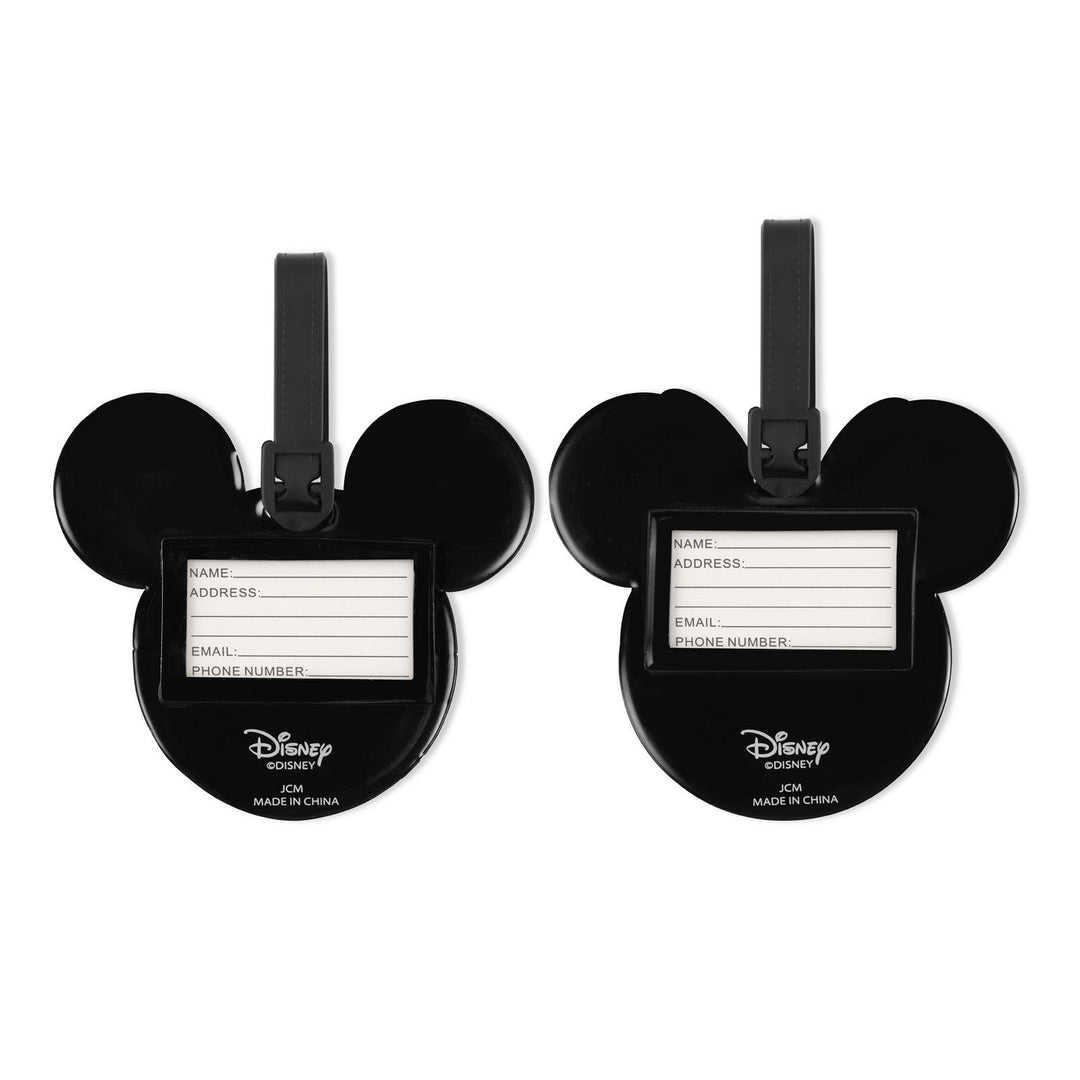 Disney Mickey & Minnie 2 Pcs Rubber Luggage Tag Red Set VT700349L.PH