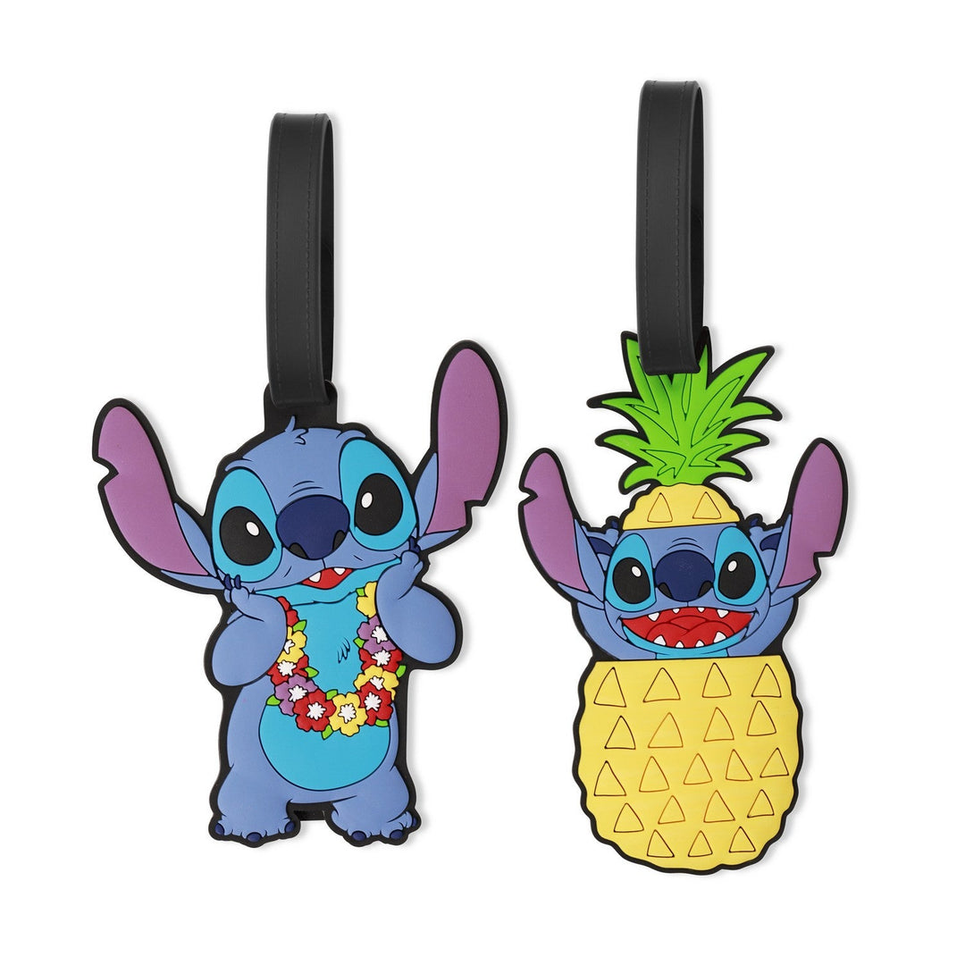 Disney 2 Pcs Rubber Stitch Luggage Tag Green Set VT700369L.PH