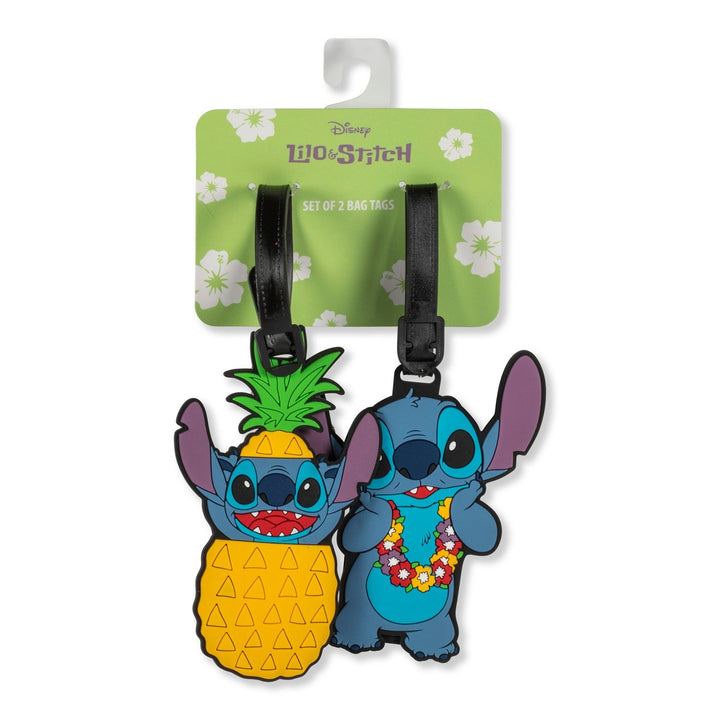 Disney 2 Pcs Rubber Stitch Luggage Tag Green Set VT700369L.PH