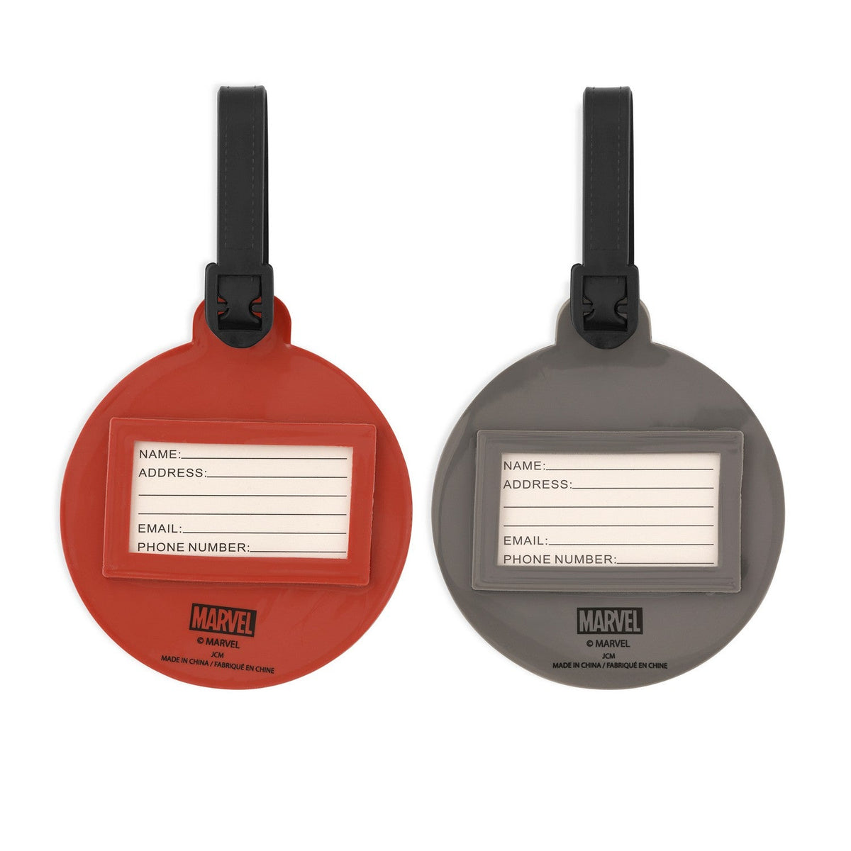Marvel 2 Pcs Avengers Luggage Tag Red Set VT700916L.PH
