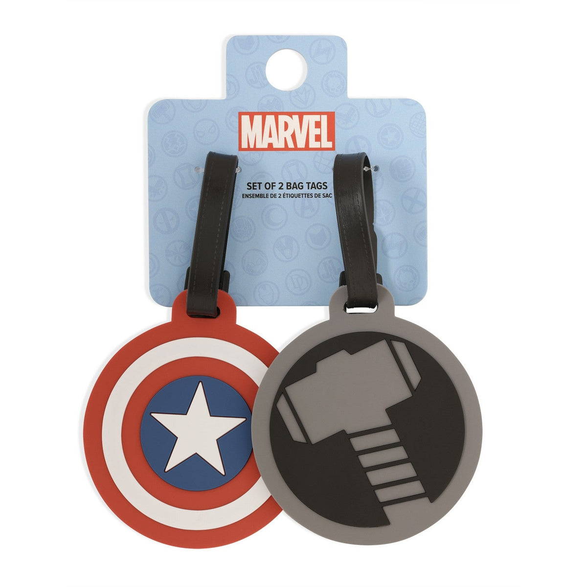 Marvel 2 Pcs Avengers Luggage Tag Red Set VT700916L.PH