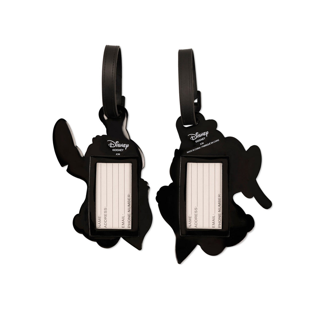 Disney 2 Pcs Angel & Stitch Love Heart Luggage Tag Red Set VT701025L.PH