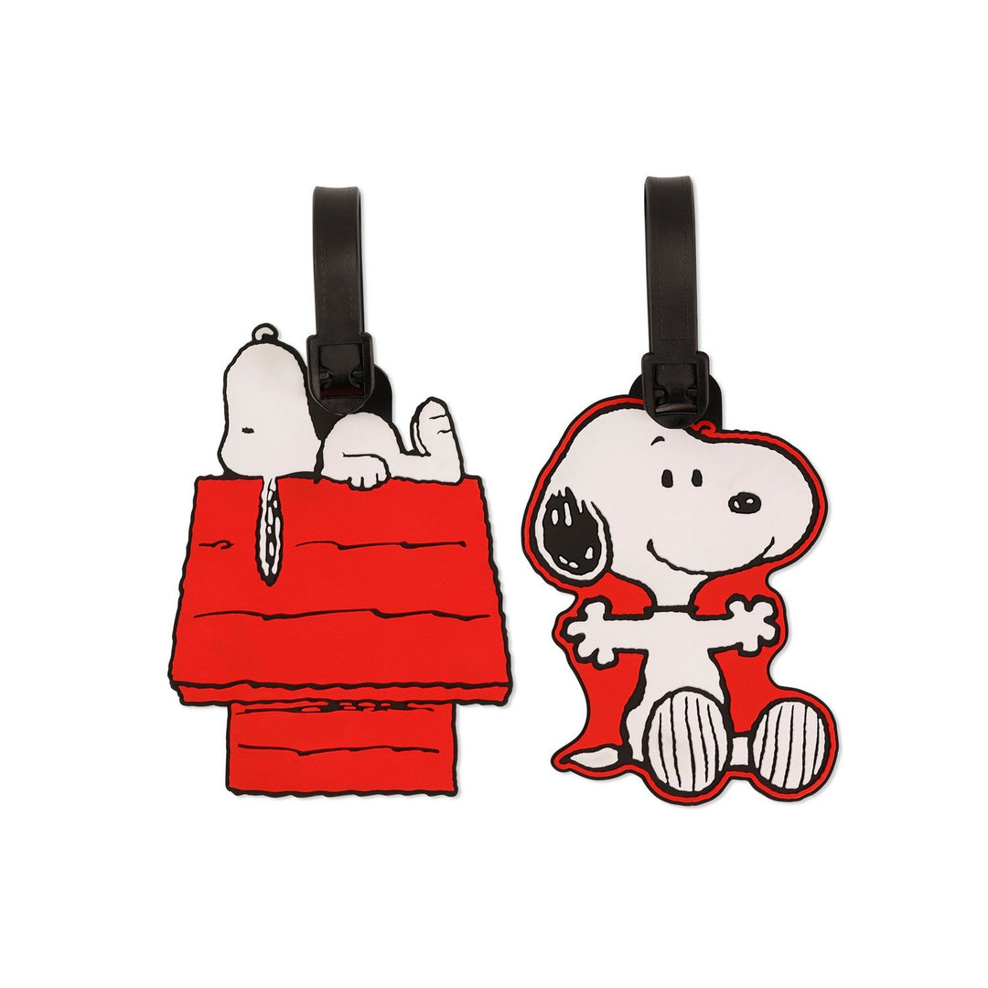 Collectable Peanuts 2 Pcs Snoopy Luggage Tag Red Set VT701138L.PH