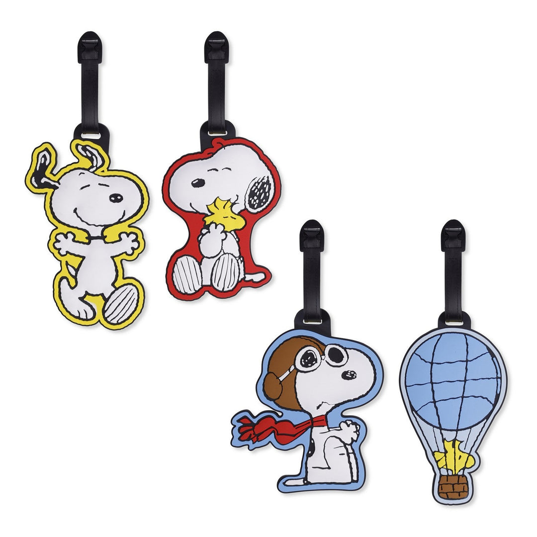 Collectable Peanuts Snoopy 4Pcs Lugagge Tags VT702844L.PH