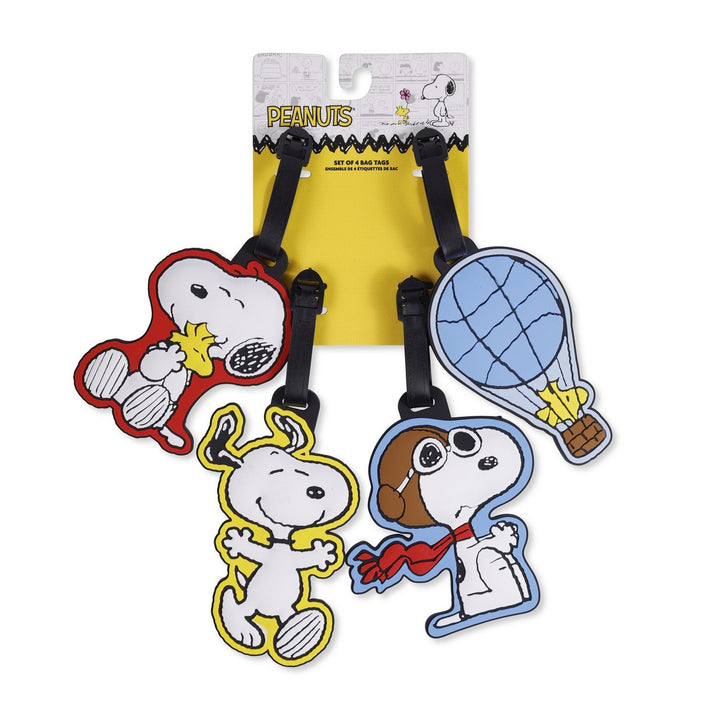 Collectable Peanuts Snoopy 4Pcs Lugagge Tags VT702844L.PH
