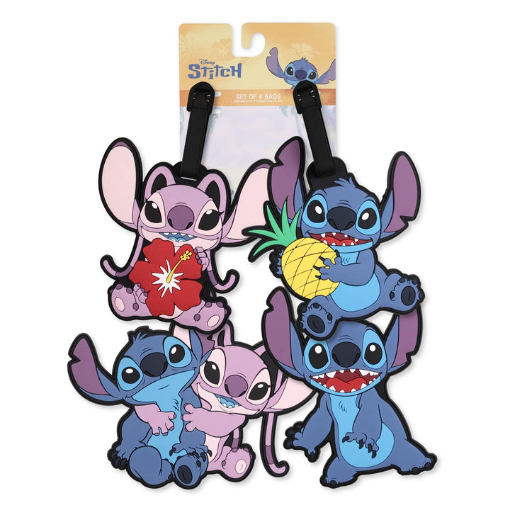 Disney 4 Pcs Stitch & Angel Tags Set VT702866L.PH