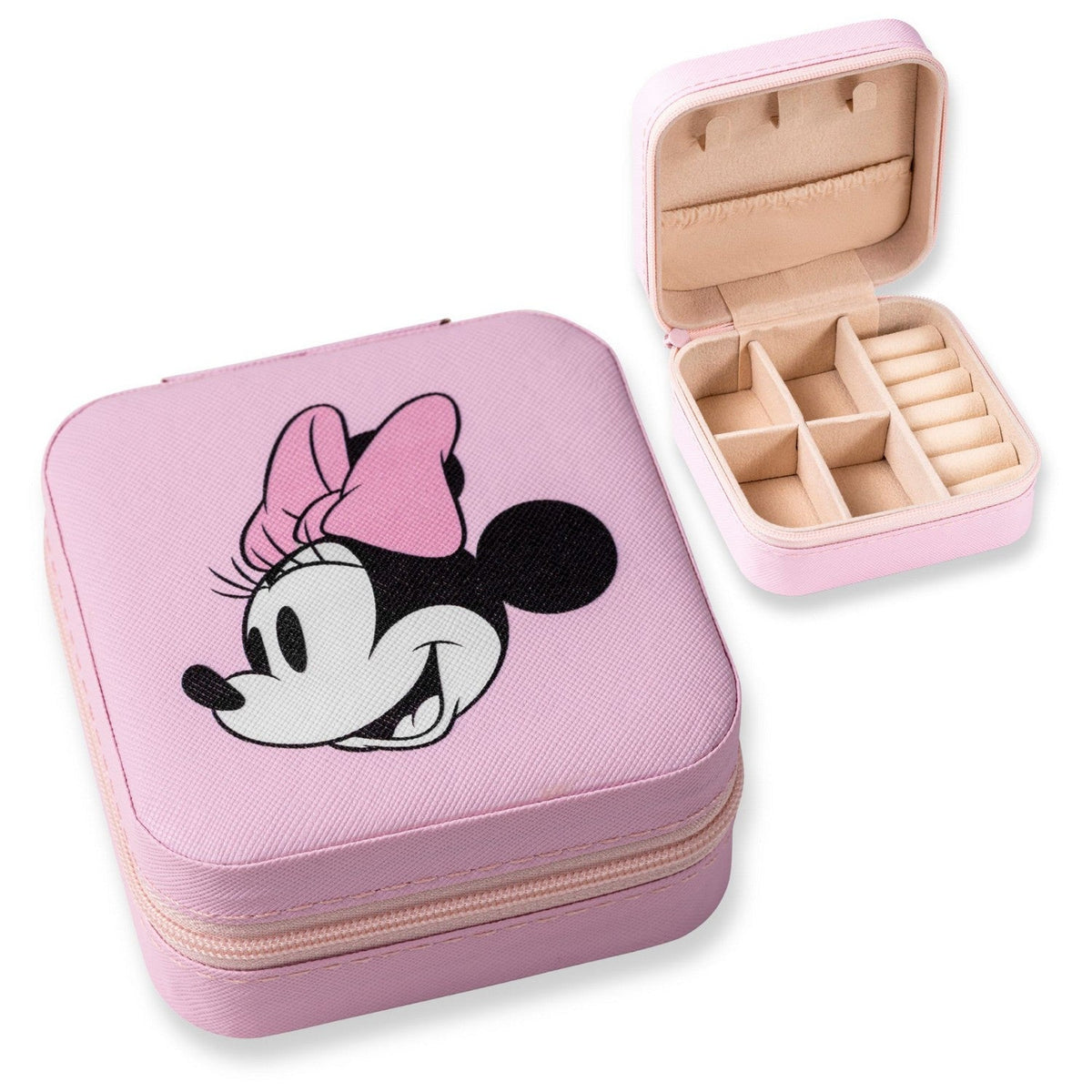 Disney Mickey &amp; Minnie Mouse Sm Square Jewellery Case VZ703166L.PH