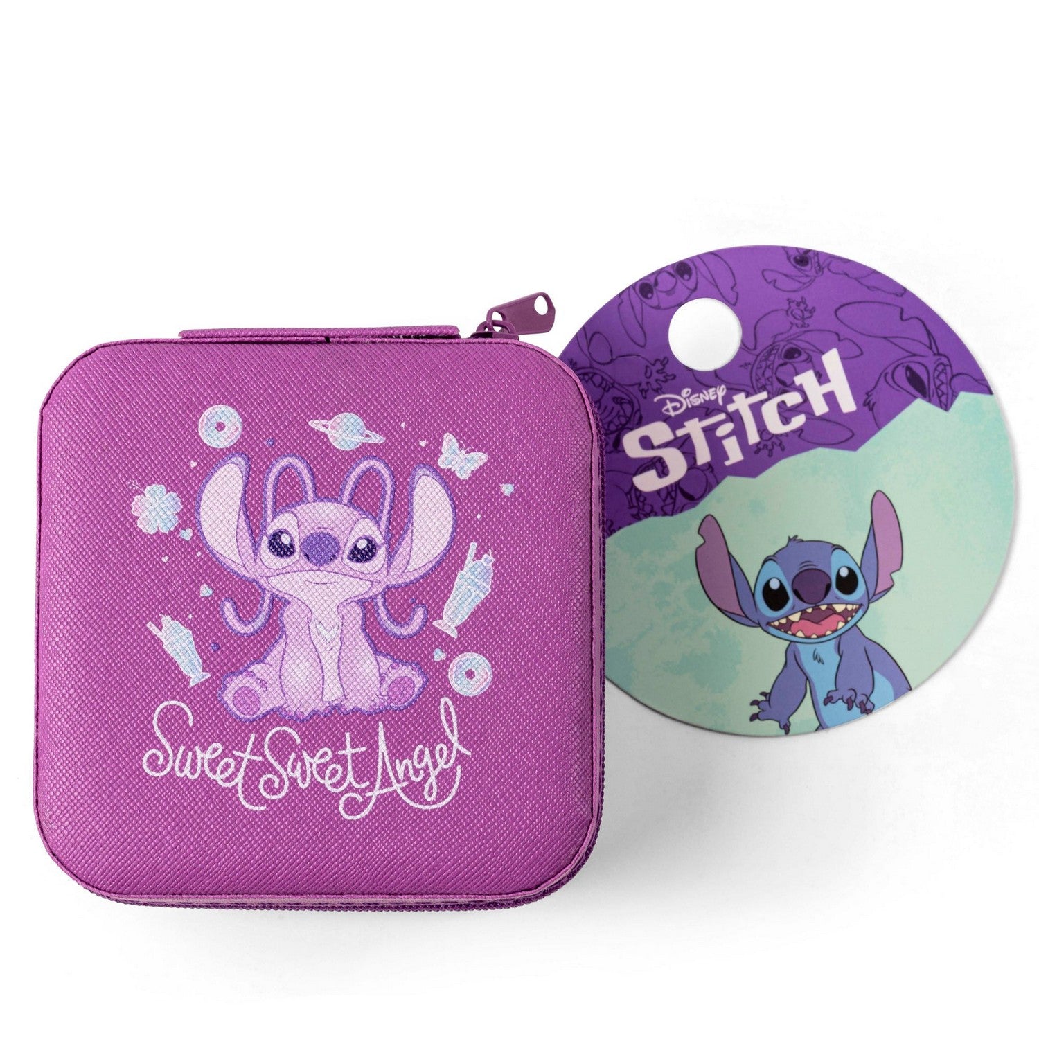 Disney Stitch Angel Sm Square Jewellery Case VZ703181L.PH