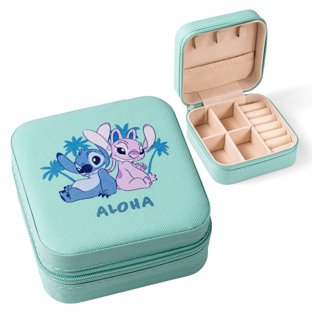 Disney Stitch & Angel Aloha Sm Square Jewellery Case VZ703227L.PH